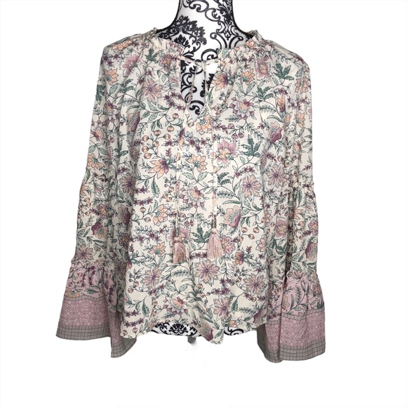 Love Stitch Tops - Love Stitch It’s Beyond Love Metallic Blouse